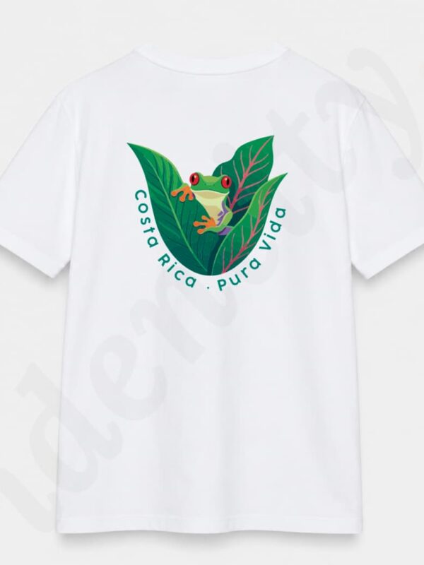 Camiseta Rana y Tucán Tropical entre hojas
